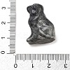 Natural Larvikite Carved Dog Figurines DJEW-L023-A09-3