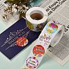 3 Roll 3 Style Self Adhesive Paper Stickers DIY-SZ0003-07-6