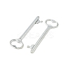 Tibetan Style Zinc Alloy Key Big Pendants LS-EA11911Y-2