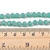 Opaque Glass Beads Strands GLAA-P076-01C-05-4