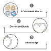 24Pcs 3 Colors 304 Stainless Steel Pendants STAS-DC0010-52-4