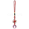 Glass Round Ball Hanging Ornaments LS-HJEW-Z006-01C-1