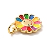 Rack Plating Brass Pendants KK-M230-30G-4