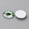 Glass Cabochons LS-GLAA-WH0033-75G-03-2