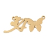 304 Stainless Steel Pendants STAS-L279-002G-A-1