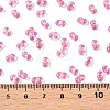 Baking Paint Transparent Glass Seed Beads SEED-N006-05D-4