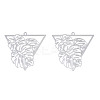 Non-Tarnish 201 Stainless Steel Filigree Pendants LS-STAS-S118-058-1