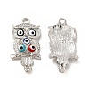 Alloy Enamel Connector Charms FIND-H039-13P-1