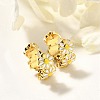 304 Stainless Steel Hoop Earrings for Women EJEW-C096-46G-1