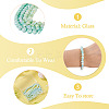 2 Strands 2 Colors Anti-Tarnish Electroplate Glass Beads Strands GLAA-TA0003-67-5