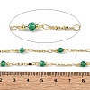 Brass Round Link Chains KK-D368-01G-D-2