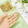 304 Stainless Steel Leverback Earring Findings STAS-SP0001-07A-3