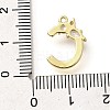 Brass Micro Pave Cubic Zirconia Pendants KK-M310-01G-03-3