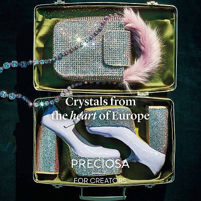 Preciosa® MAXIMA Crystal Fancy Stones Y-PRC-FC12-90300-1