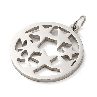 Non-Tarnish 304 Stainless Steel Pendants STAS-C086-05L-P-1