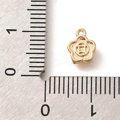 Brass Charms KK-C085-05G-1