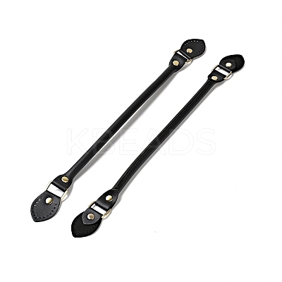 Leaf End Microfiber Leather Sew on Bag Handles FIND-D027-12H-1