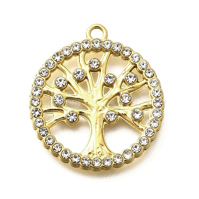 Flat Round with Tree STAS-C115-03G-1