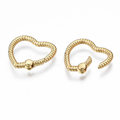 Brass Spring Gate Rings KK-Q769-002-NF-1