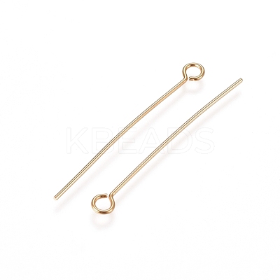 304 Stainless Steel Eye Pins A-STAS-L238-005F-G-1