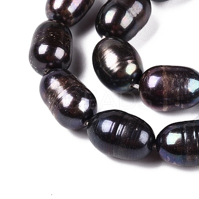 Natural Cultured Freshwater Pearl Beads Strands PEAR-N012-07T-1