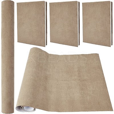 Faux Suede Book Covers DIY-WH0349-138A-1