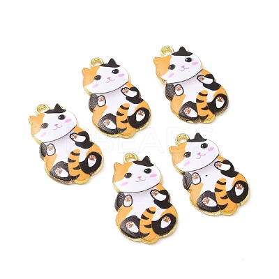 Alloy Enamel Pendants FIND-E031-02D-1