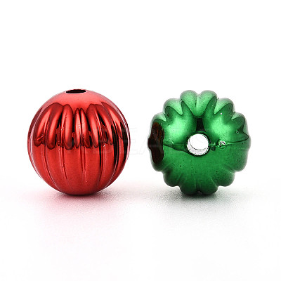 UV Plating Opaque Acrylic Beads SACR-T018-12M-1