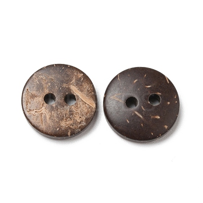 2-Hole Natural Coconut Buttons COCB-G002-03A-1