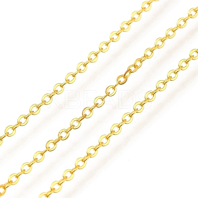 Rack Plating Brass Cable Chains CHC-M001-04G-01-1