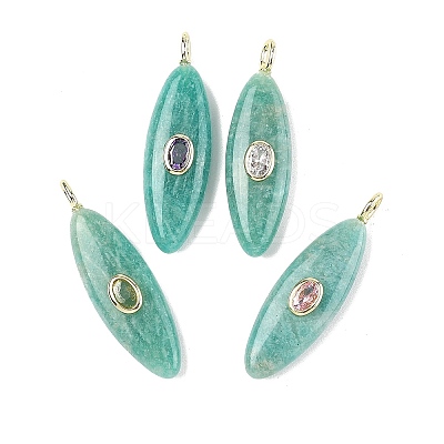Natural Mixed Gemstone Pendants G-D357-01-1