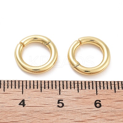 Rack Plating Brass Twister Clasp LS-KK-G512-09B-G-1