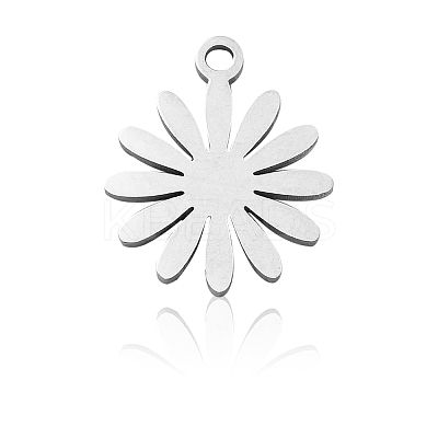 201 Stainless Steel Charms STAS-CJ0002-07-1