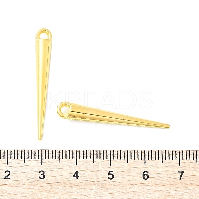 Tibetan Style Alloy Spike Pendants LS-TIBEP-A16461-G-RS-1