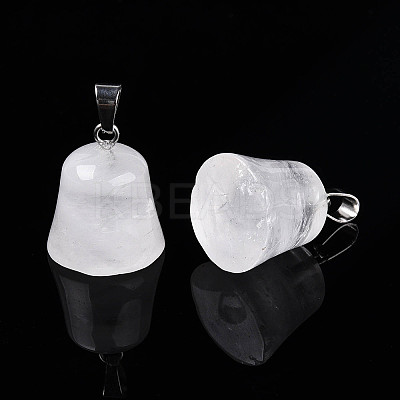Natural Quartz Crystal Pendants G-N349-15P-08-1