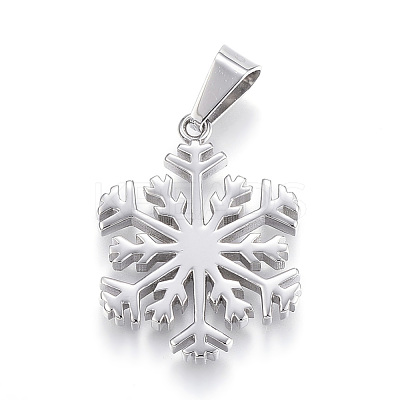 Non-Tarnish 304 Stainless Steel Pendants X-STAS-G126-10P-1