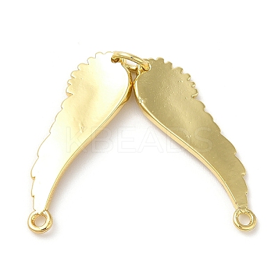 Eco-Friendly Brass Pendants KK-M246-09G-1