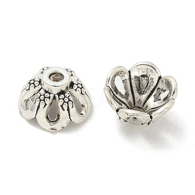 Tibetan Style Alloy Beads TIBE-P003-52AS-1