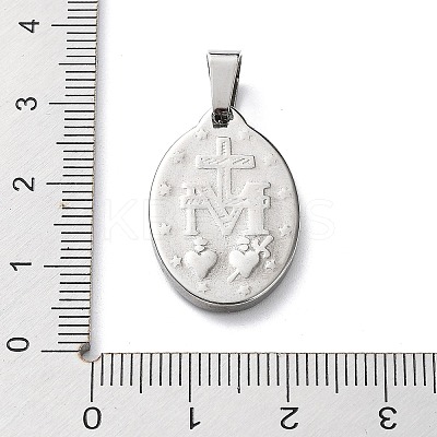 Non-Tarnish 304 Stainless Steel Pendants STAS-F223-43P-1