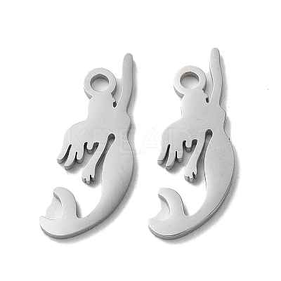 Non-Tarnish 304 Stainless Steel Pendants STAS-Q303-24P-1