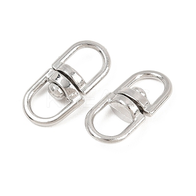 Alloy Double Eye Swivel Clasps FIND-C091-01P-1