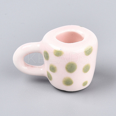 Handmade Porcelain Bear Mug Cup Decoration PORC-T133-21A-1