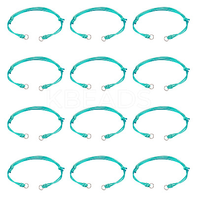 20Pcs Waxed Polyester Cord Bracelet Making AJEW-TAC00084-1