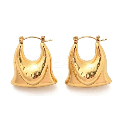 304 Stainless Steel Hoop Earrings EJEW-Q011-07G-1