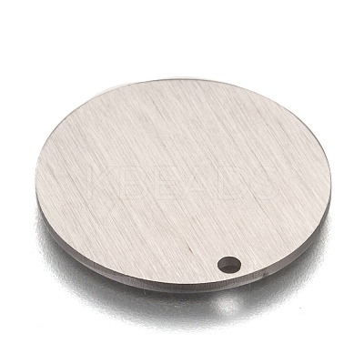 Tarnish Resistant 304 Stainless Steel Pendants STAS-0133-06E-P-1