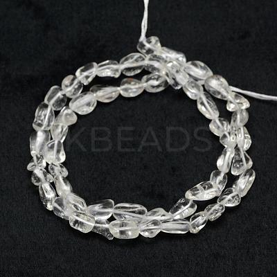 Natural Quartz Crystal Beads Strands G-F521-47-1