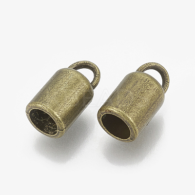 Tibetan Style Alloy Cord Ends LS-X-TIBE-R315-02AB-FF-1