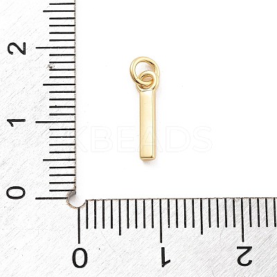 Rack Plating Brass Pendants KK-C065-03I-G-1