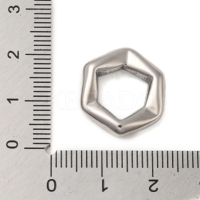Non-Tarnish 304 Stainless Steel Linking Rings STAS-C104-31P-1