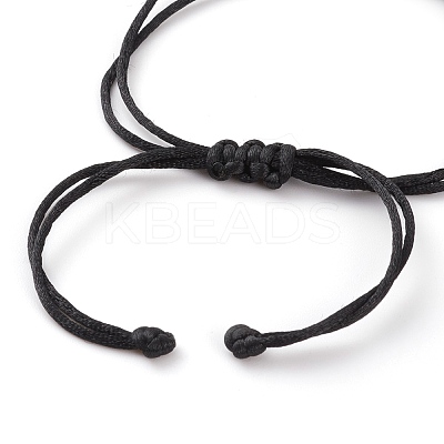 Unisex Adjustable Nylon Thread Braided Bead Bracelets Sets BJEW-JB05832-1